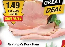 Starsky Grandpa's Pork Ham offer