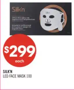 Shoppers Drug Mart SILK'N LED FACE MASK offer