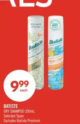 Shoppers Drug Mart BATISTE DRY SHAMPOO offer