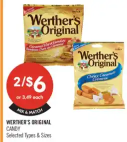 Shoppers Drug Mart WERTHER'S ORIGINAL CANDY offer