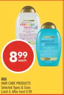 Shoppers Drug Mart OGX HAIR CARE PRODUCTS offer