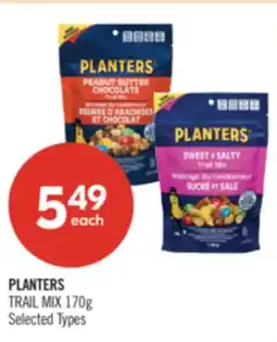 Shoppers Drug Mart PLANTERS TRAIL MIX offer