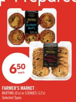 Shoppers Drug Mart FARMER'S MARKET MUFFINS (6's) or COOKIES (12's) offer