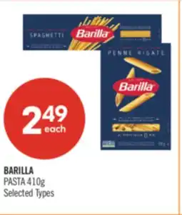 Shoppers Drug Mart BARILLA PASTA offer