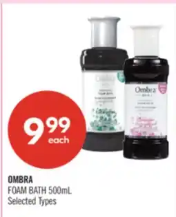 Shoppers Drug Mart OMBRA FOAM BATH offer