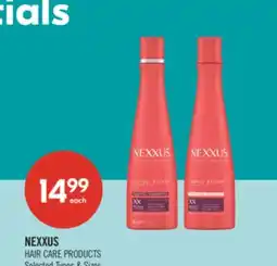 Shoppers Drug Mart NEXXUS HAIR CARE PRODUCTS offer