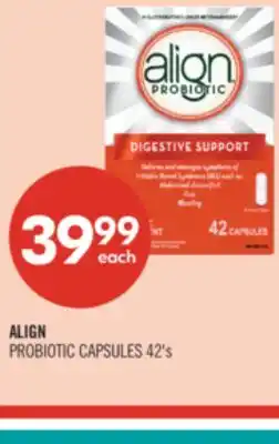 Shoppers Drug Mart ALIGN PROBIOTIC CAPSULES offer
