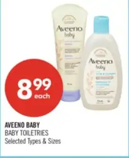 Shoppers Drug Mart AVEENO BABY TOILETRIES offer