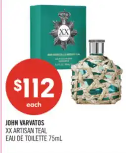 Shoppers Drug Mart JOHN VARVATOS XX ARTISAN TEAL EAU DE TOILETTE offer
