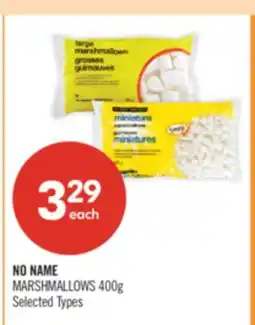 Shoppers Drug Mart NO NAME MARSHMALLOWS offer