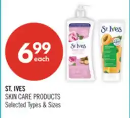 Shoppers Drug Mart ST. IVES SKIN CARE PRODUCTS offer