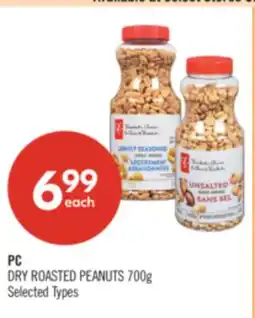 Shoppers Drug Mart PC DRY ROASTED PEANUTS offer
