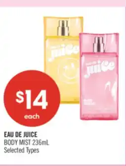 Shoppers Drug Mart BODY MIST 236mL offer