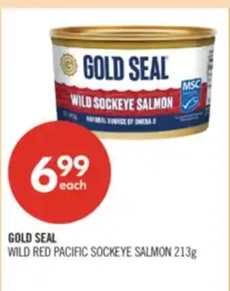 Shoppers Drug Mart GOLD SEAL WILD RED PACIFIC SOCKEYE SALMON offer