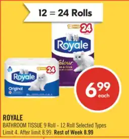Shoppers Drug Mart ROYALE BATHROOM TISSUE offer