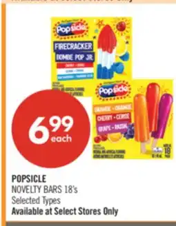 Shoppers Drug Mart POPSICLE NOVELTY BARS offer