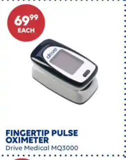 Wellwise by Shoppers FINGERTIP PULSE OXIMETER offer