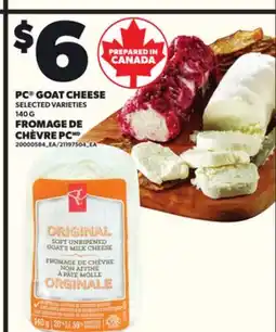 Independent City Market FROMAGE DE CHÈVRE PC, 140 G offer