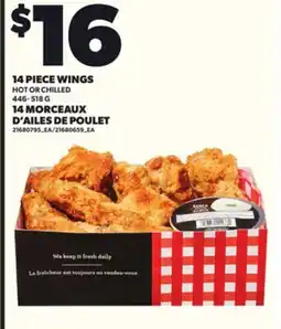 Independent City Market 14 MORCEAUX D'AILES DE POULET, 446-518 G offer