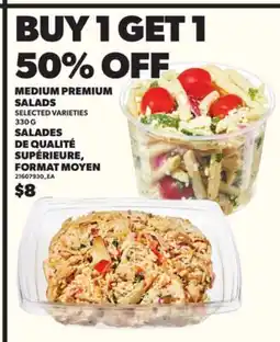 Independent City Market SALADES DE QUALITÉ SUPÉRIEURE, FORMAT MOYEN, 330 G offer