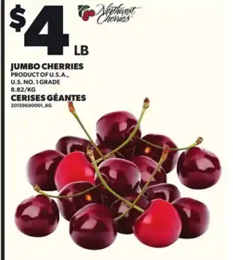 Independent City Market CERISES GÉANTES offer