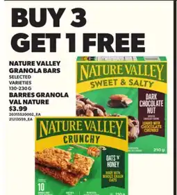 Independent City Market BARRES GRANOLA VAL NATURE, 130-230 G offer