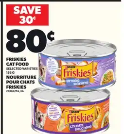 Independent City Market NOURRITURE POUR CHATS FRISKIES, 156 G offer