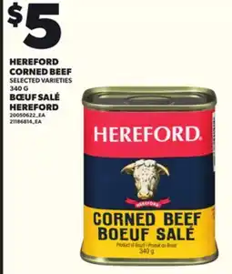 Independent City Market BŒUF SALÉ HEREFORD, 340 G offer
