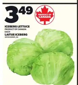 Independent City Market LAITUE ICEBERG offer