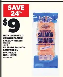 Independent City Market FILETS DE SAUMON SAUVAGE DU PACIFIQUE HIGH LINER, 400 G offer