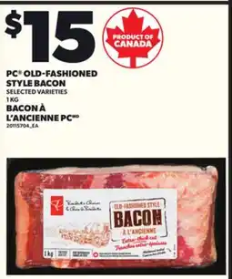 Independent City Market BACON L'ANCIENNE PC, 1 KG offer