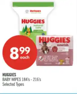 Shoppers Drug Mart HUGGIES BABY WIPES offer