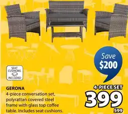 JYSK GERONA 4-piece conversation set offer
