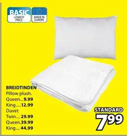 JYSK BREIDTINDEN Pillow plush offer