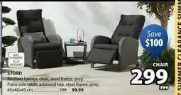 JYSK STORD Recliner lounge chair offer