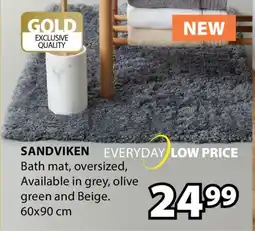JYSK SANDVIKEN Bath mat offer
