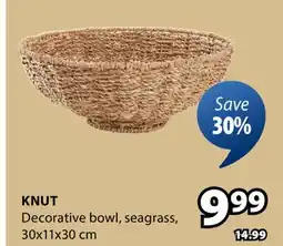 JYSK KNUT Decorative bowl offer
