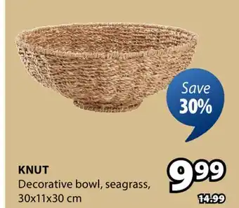 JYSK KNUT Decorative bowl offer