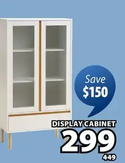 JYSK FENSMARK DISPLAY CABINET. GRASS DOORS offer