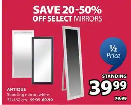 JYSK Antique Standing mirror offer