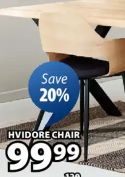 JYSK ROSKILDE HVIDORE CHAIR offer