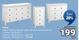 JYSK STOKE Classic bedroom storage series offer