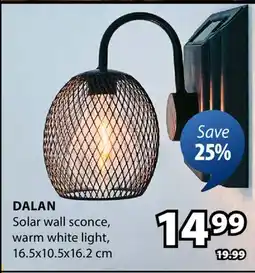 JYSK Dalan Solar wall sconce offer