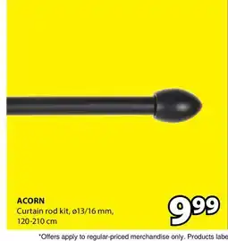 JYSK Acorn Curtain rod kit offer