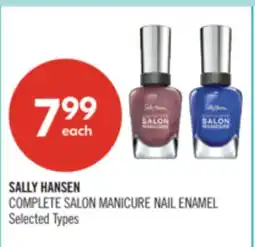 Shoppers Drug Mart SALLY HANSEN COMPLETE SALON MANICURE NAIL ENAMEL offer