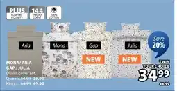 JYSK MONA / ARIA / GAP / JULIA Duvet Cover Set offer