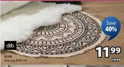 JYSK ULVA Rag rug offer