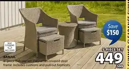 JYSK BANJUL 5-piece balcony set offer