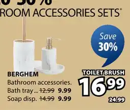 JYSK Berghem Bathroom accessories offer