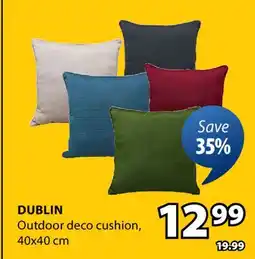 JYSK DUBLIN Outdoor deco cushion offer